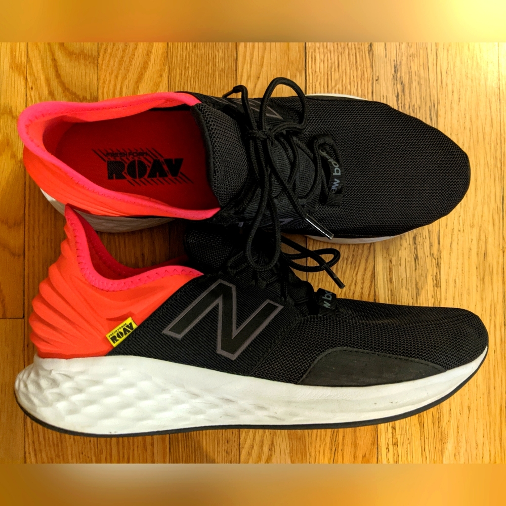 New Balance Fresh Foam ROAV Men’s Black, Red and White. Mroav-le Size 13